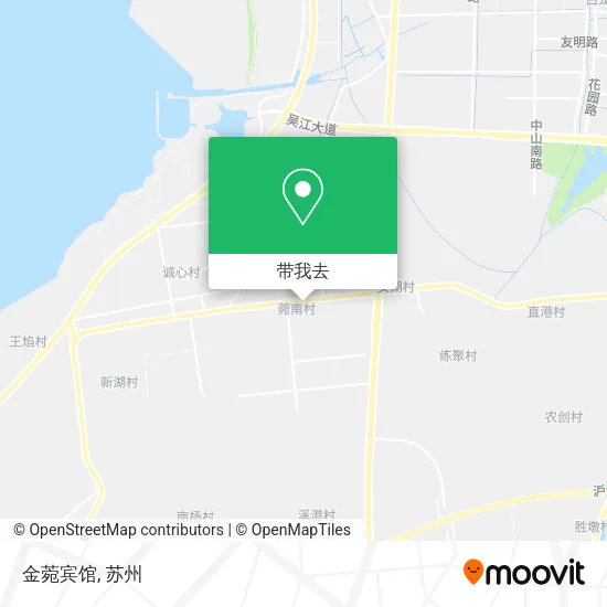 金菀宾馆地图