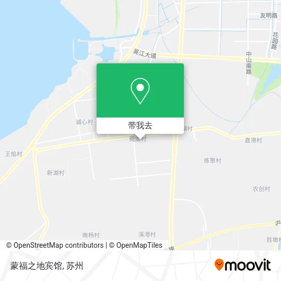 蒙福之地宾馆地图