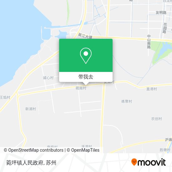 菀坪镇人民政府地图