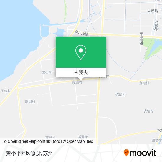 黄小平西医诊所地图