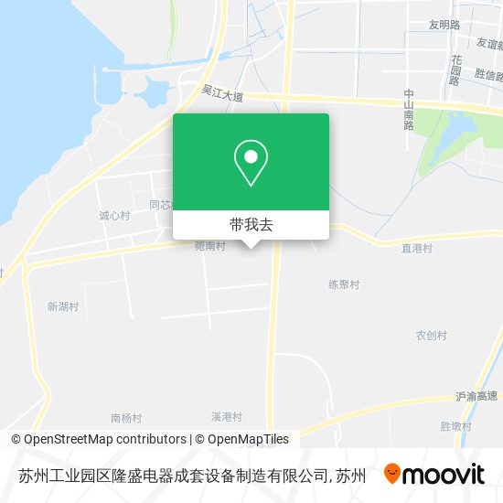 苏州工业园区隆盛电器成套设备制造有限公司地图