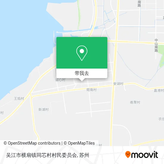 吴江市横扇镇同芯村村民委员会地图