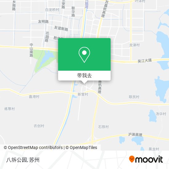 八坼公园地图
