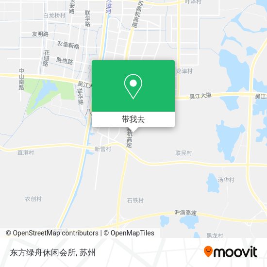 东方绿舟休闲会所地图