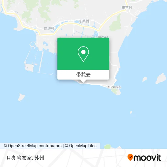 月亮湾农家地图