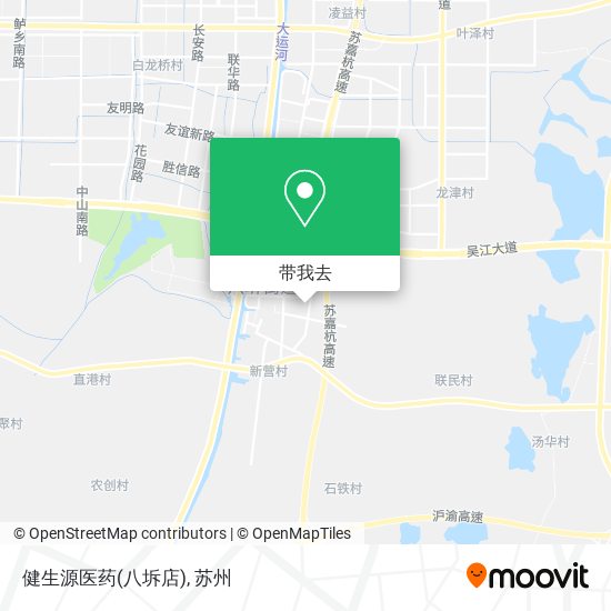 健生源医药(八坼店)地图