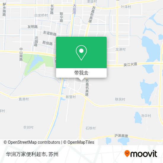 华润万家便利超市地图