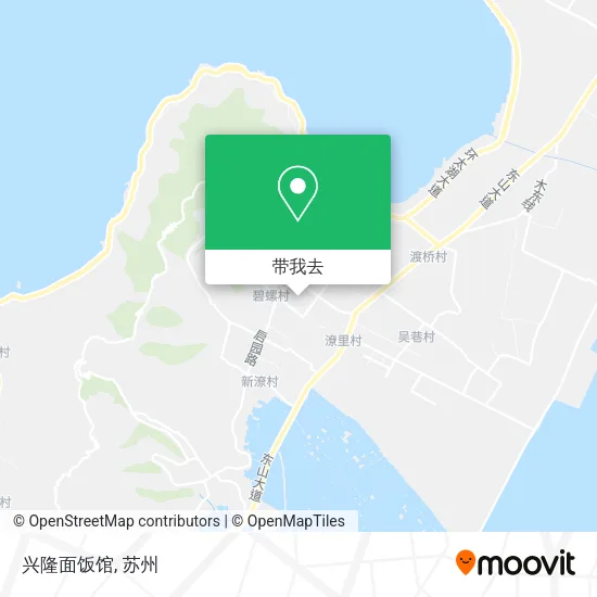 兴隆面饭馆地图