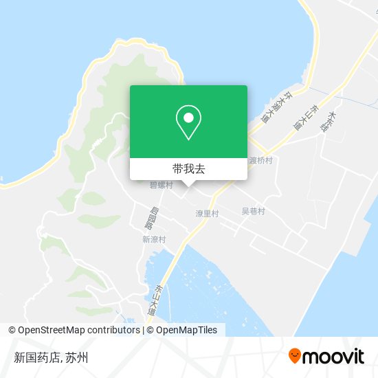 新国药店地图