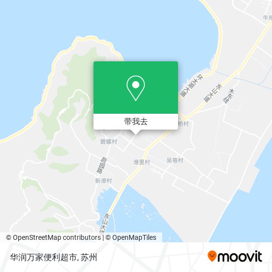 华润万家便利超市地图