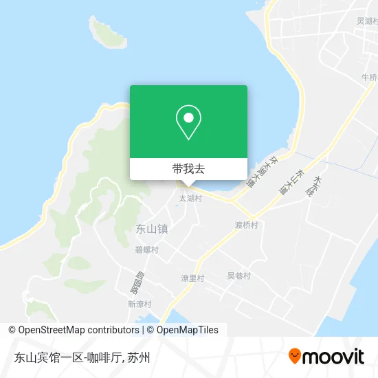 东山宾馆一区-咖啡厅地图