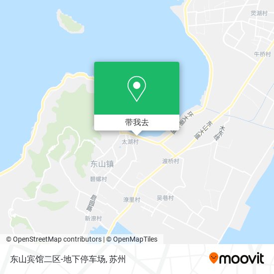 东山宾馆二区-地下停车场地图