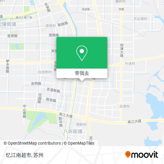 忆江南超市地图
