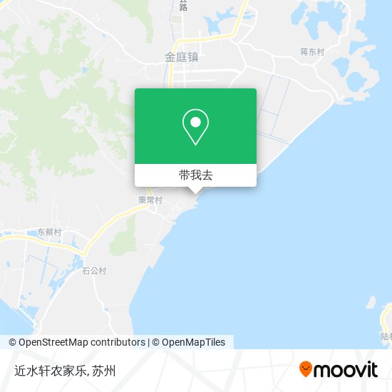 近水轩农家乐地图