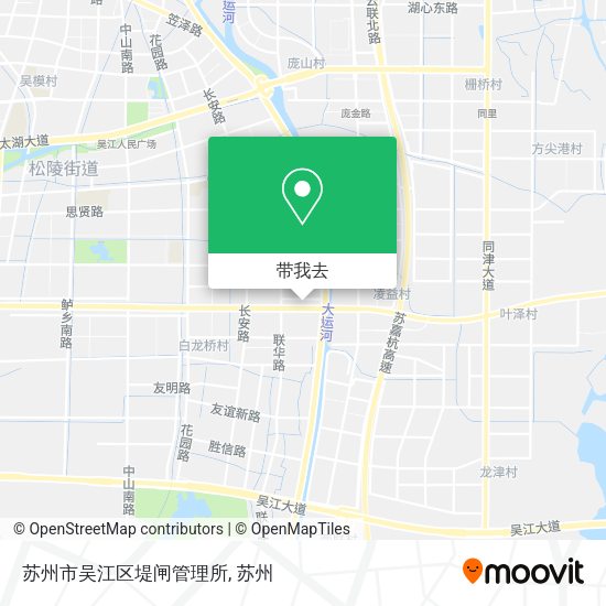 苏州市吴江区堤闸管理所地图