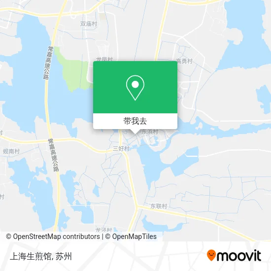 上海生煎馆地图