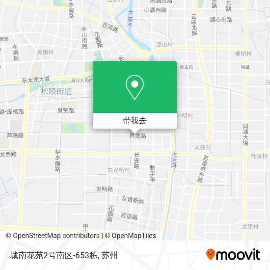 城南花苑2号南区-653栋地图