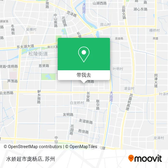 水娇超市庞杨店地图