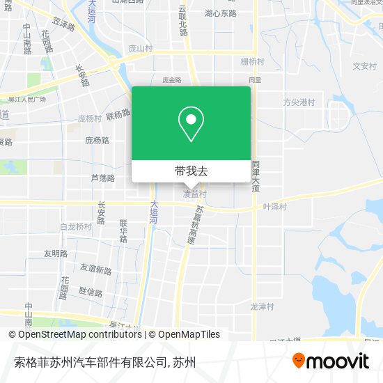 索格菲苏州汽车部件有限公司地图