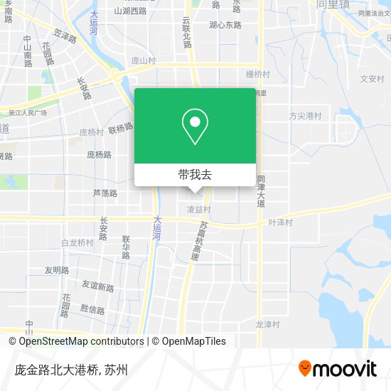 庞金路北大港桥地图