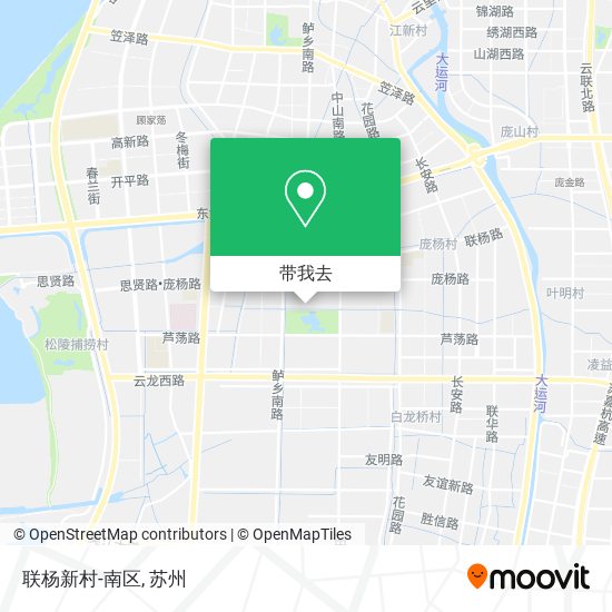 联杨新村-南区地图