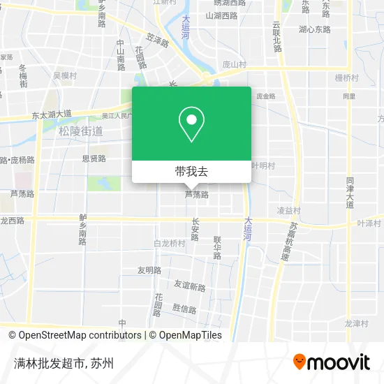 满林批发超市地图