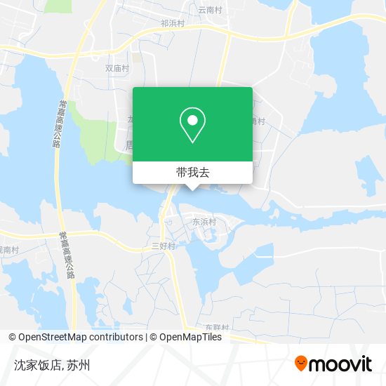 沈家饭店地图