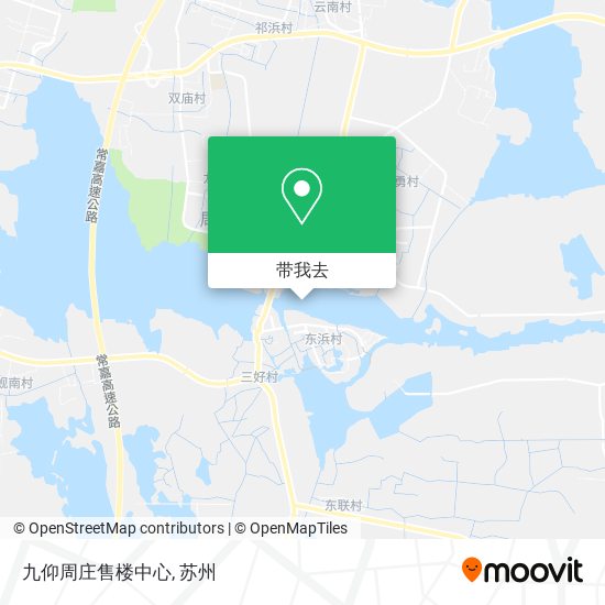九仰周庄售楼中心地图