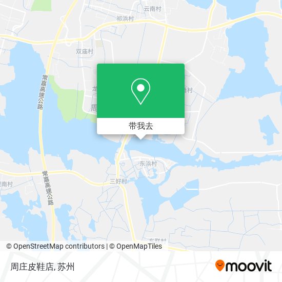 周庄皮鞋店地图