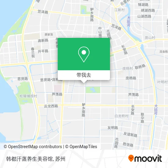 韩都汗蒸养生美容馆地图