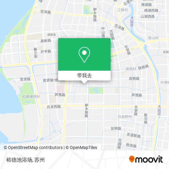 裕德池浴场地图