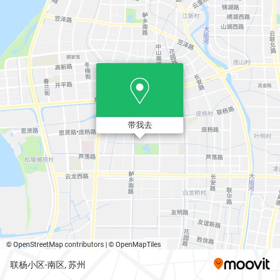 联杨小区-南区地图