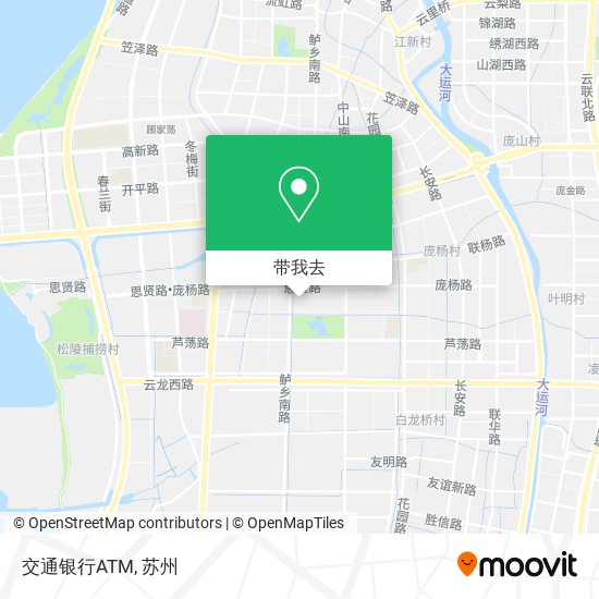 交通银行ATM地图