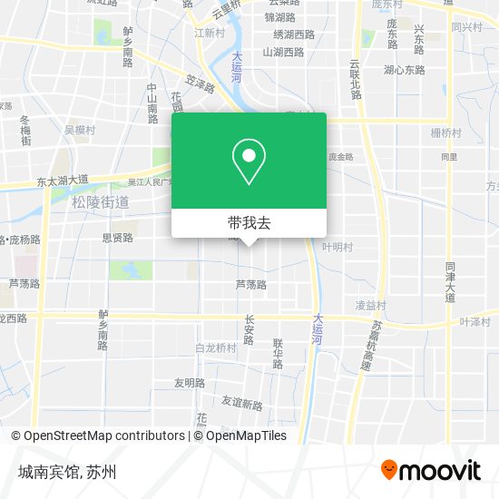城南宾馆地图