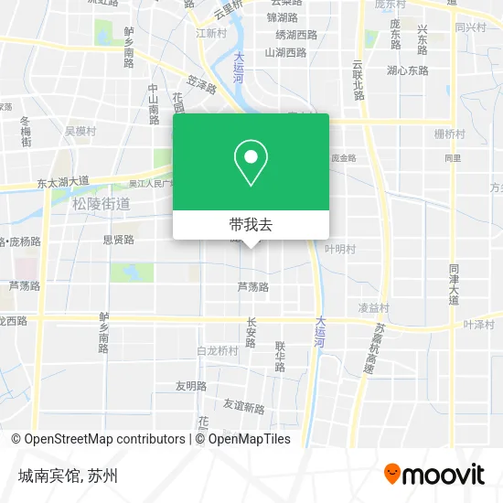 城南宾馆地图