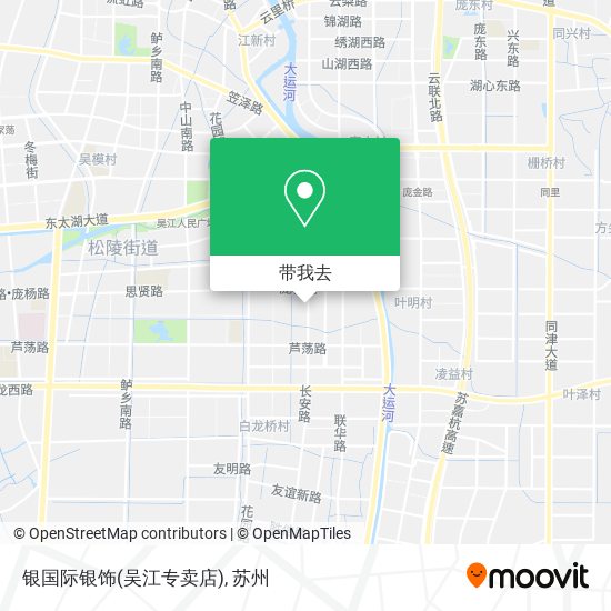 银国际银饰(吴江专卖店)地图