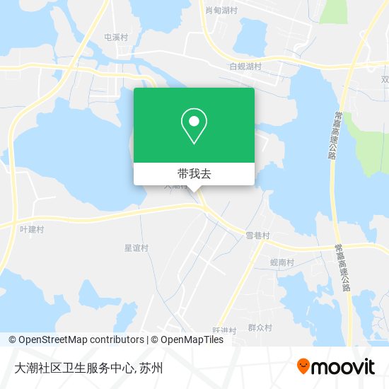大潮社区卫生服务中心地图