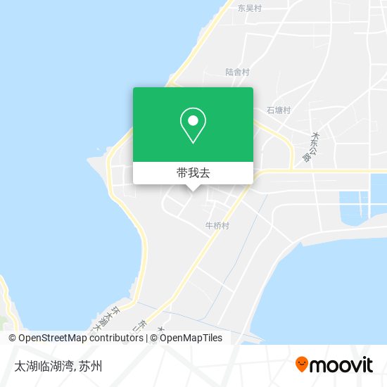 太湖临湖湾地图