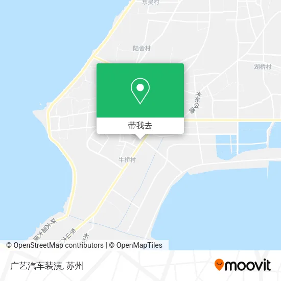 广艺汽车装潢地图