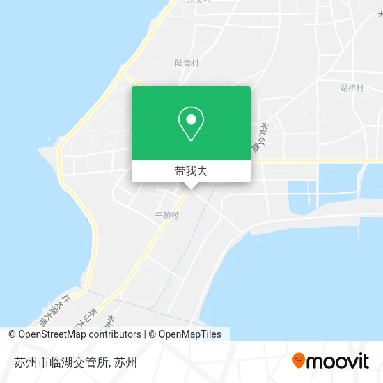 苏州市临湖交管所地图
