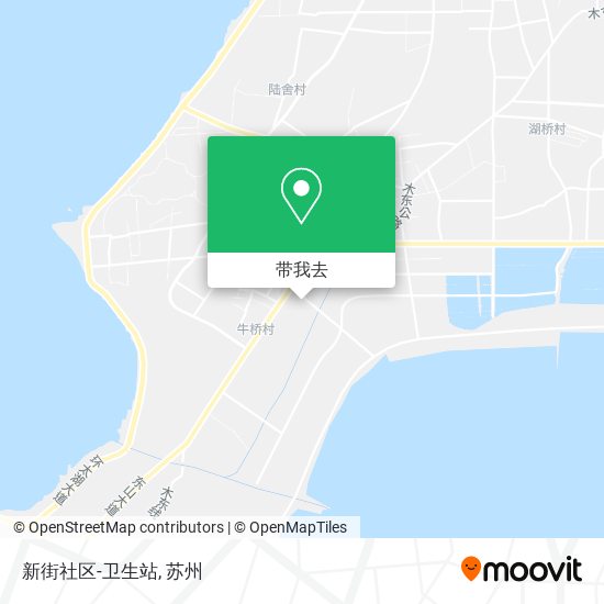 新街社区-卫生站地图