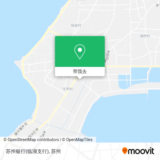 苏州银行(临湖支行)地图