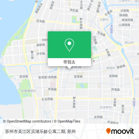 苏州市吴江区滨湖乐龄公寓二期地图