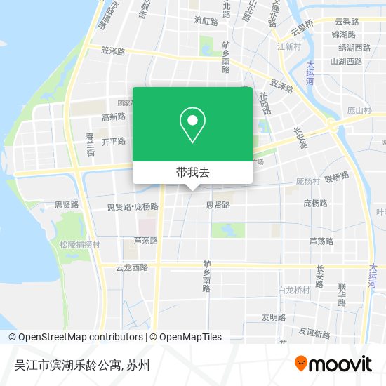 吴江市滨湖乐龄公寓地图