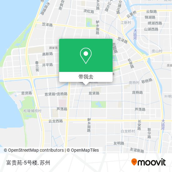 富贵苑-5号楼地图