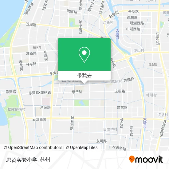 思贤实验小学地图