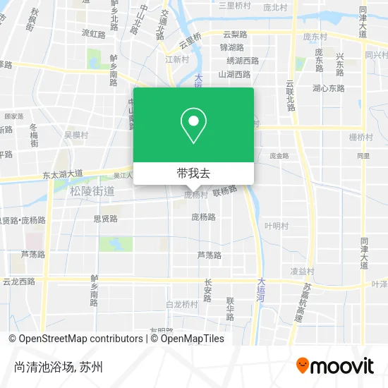 尚清池浴场地图