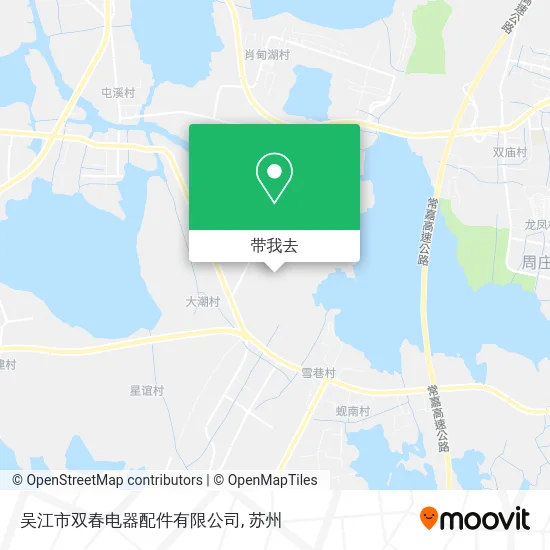 吴江市双春电器配件有限公司地图