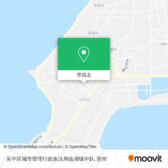 吴中区城市管理行政执法局临湖镇中队地图