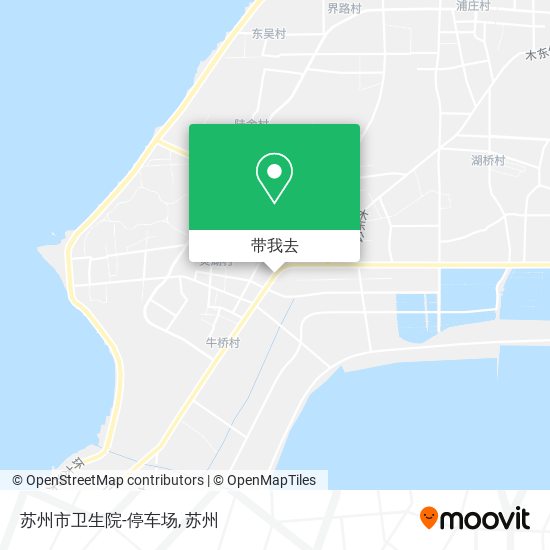 苏州市卫生院-停车场地图